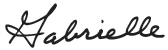 Signature - Gabrielle